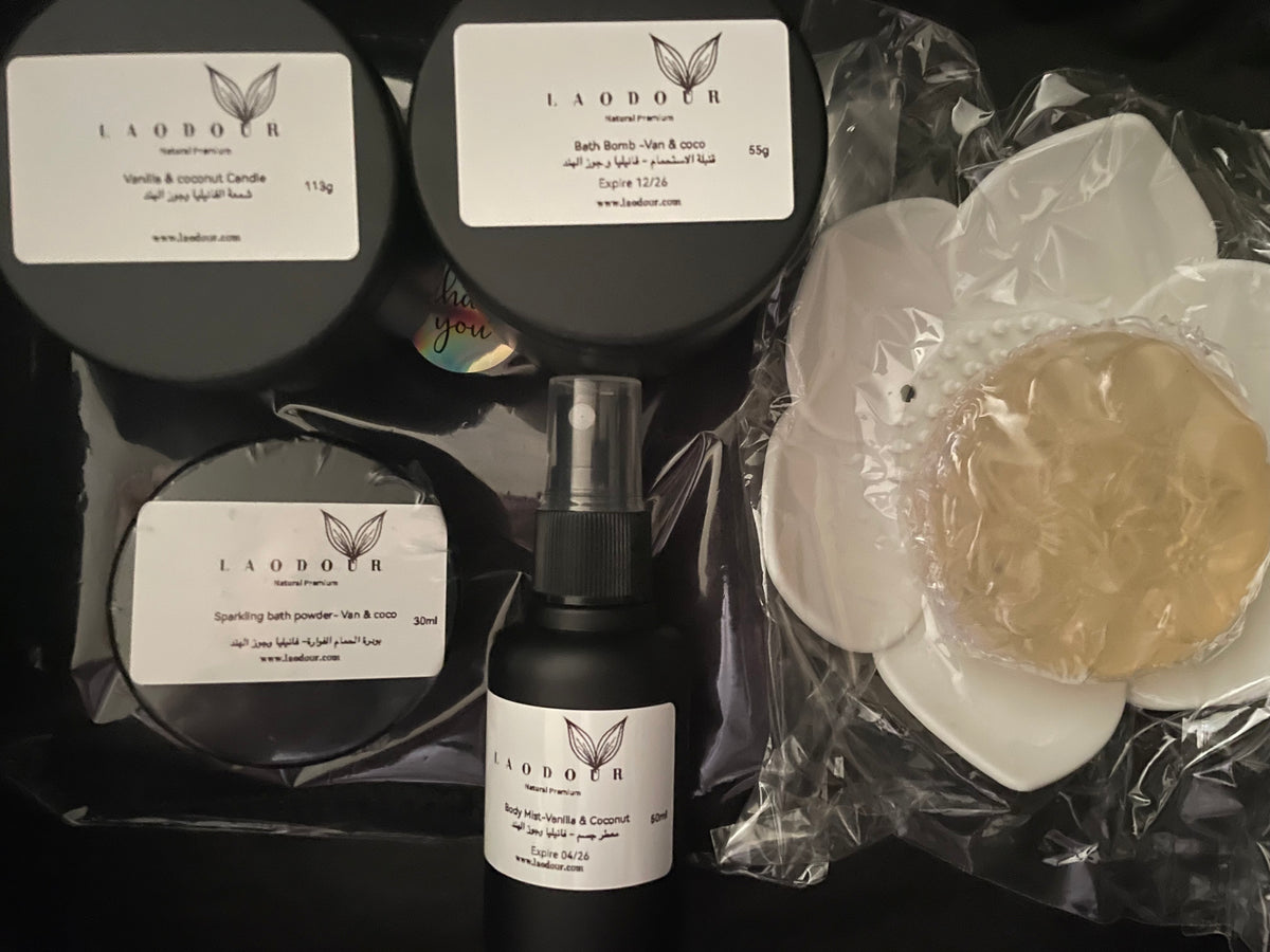 Vanilla and coconut Box